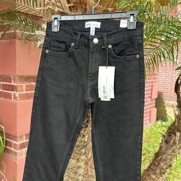 ZARA Low rise Flare Jeans full length 6045/050 - Picture 13 of 14